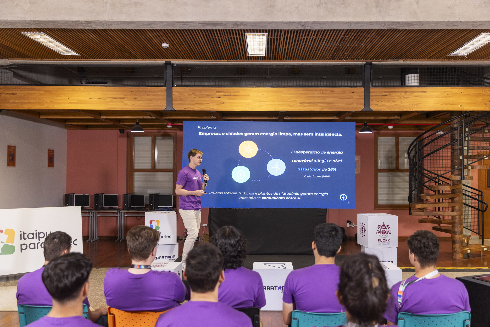 Workshops e Inovação Aplicada no Parquetec